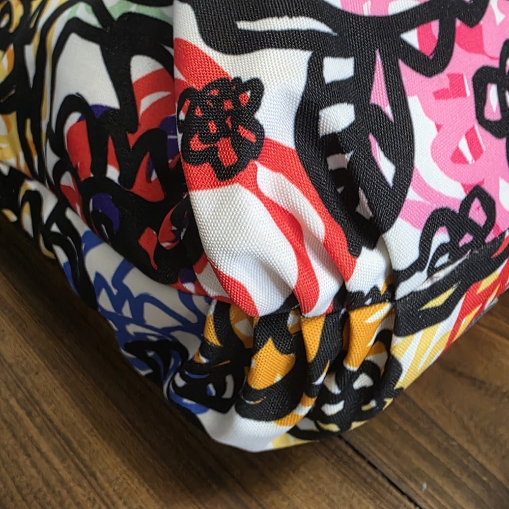 COACH Poppy Blossom Glam Mulit Color Tote Bag - Picture 11 of 14